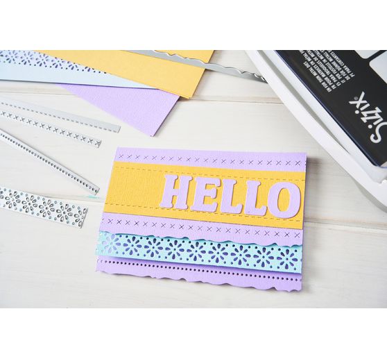 Fustella Sizzix Thinlits "Alphabet by Eileen Hull"