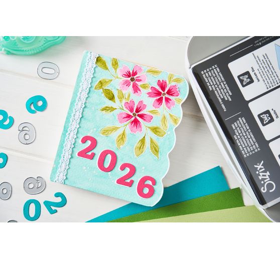 Fustella Sizzix Thinlits "Numbers by Eileen Hull"