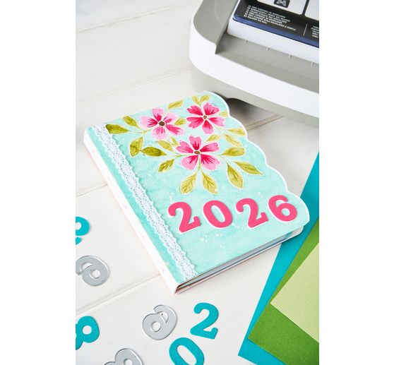 Fustella Sizzix Thinlits "Numbers by Eileen Hull"