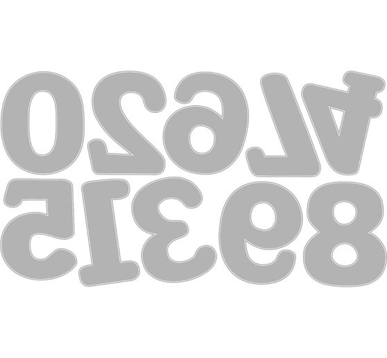 Fustella Sizzix Thinlits "Numbers by Eileen Hull"