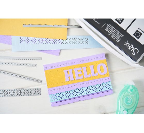 Sizzix Thinlits Punching template "Page Edges"