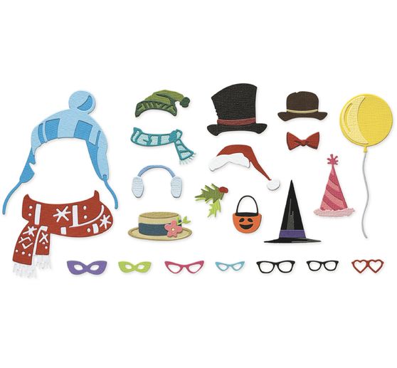 Fustella Sizzix Thinlits "Small Accessories by Tim Holtz"