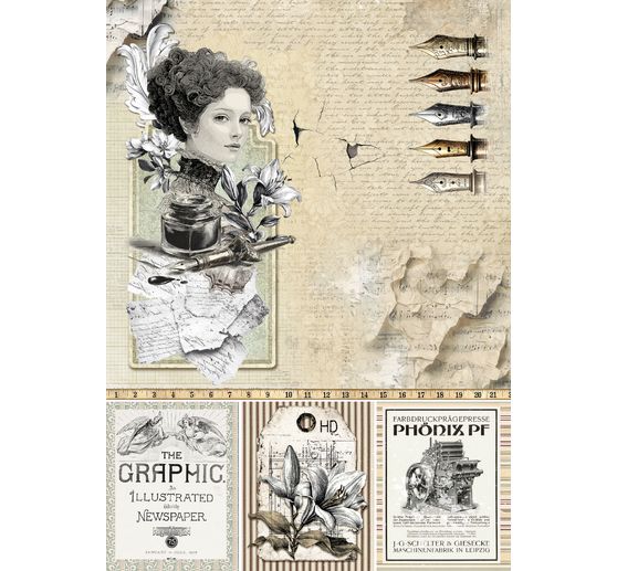 Set di carta "Typographic"