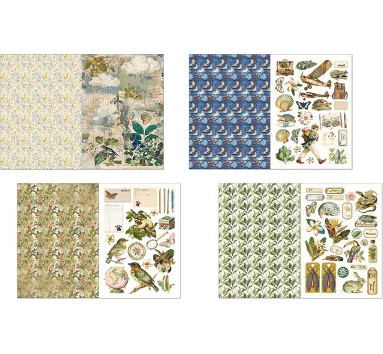 Junk Journal & Ephemera Book "Jungle Vibes"