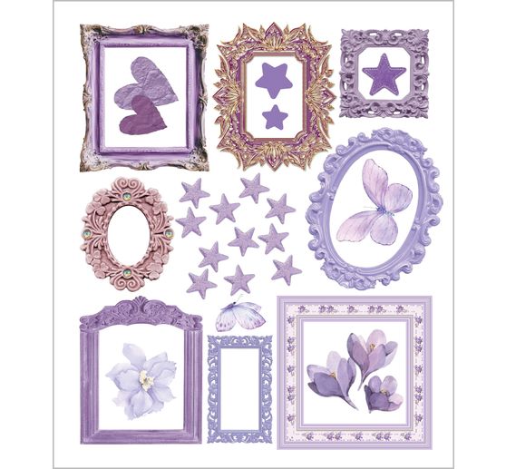 Art Stickers "Whisper Frames"