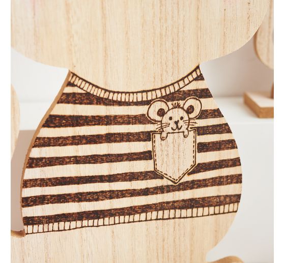 Figura di legno "Gatto" della VBS