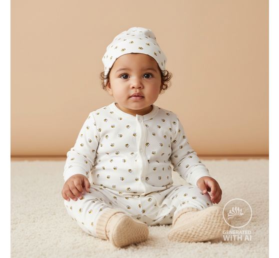 Tessuto jersey "Piccole Api"