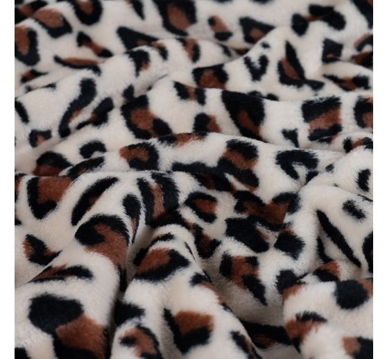 Fleece fabric "Leopard"