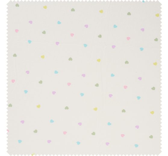 Tessuto jersey "Piccole Cuori"