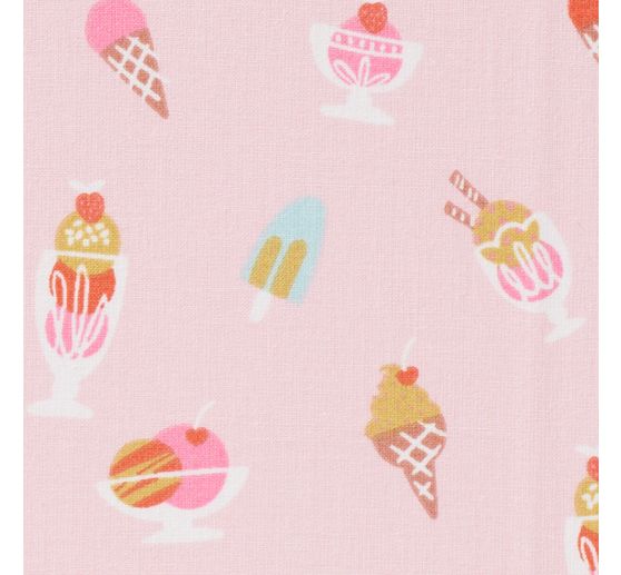 Tessuto di cotone "Icecream"