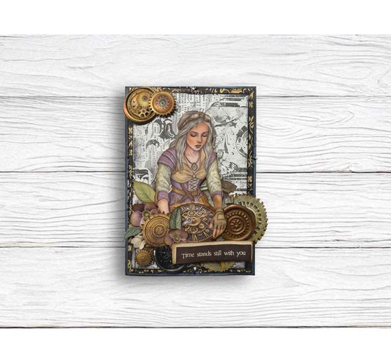 Scrapbook block "Gardens of Time"