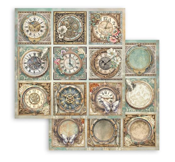 Scrapbook block "Gardens of Time"