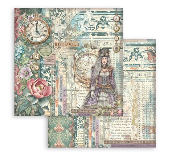 Scrapbook block "Gardens of Time"