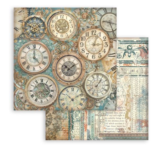 Scrapbook block "Gardens of Time Backgrounds"
