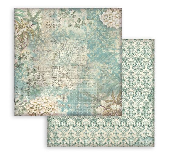 Scrapbook block "Gardens of Time Backgrounds"