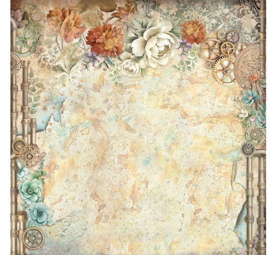 Scrapbook block "Gardens of Time Backgrounds"