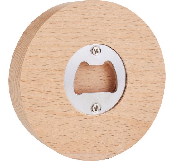 VBS Apribottiglie in legno con magnete