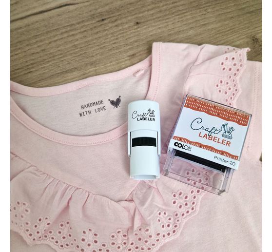 COLOP Craft Labeler per tessuti "Handmade"
