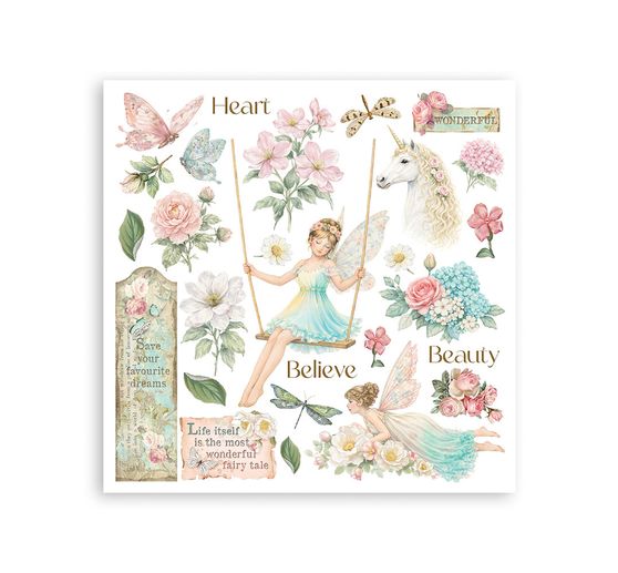 Rub On assortment "Wonderland"
