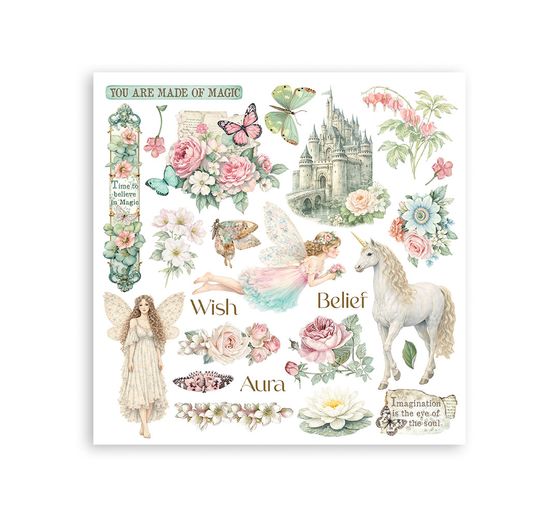 Rub On assortment "Wonderland"
