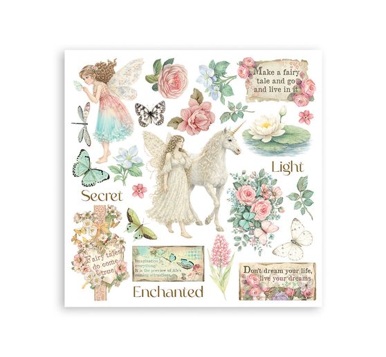 Rub On assortment "Wonderland"