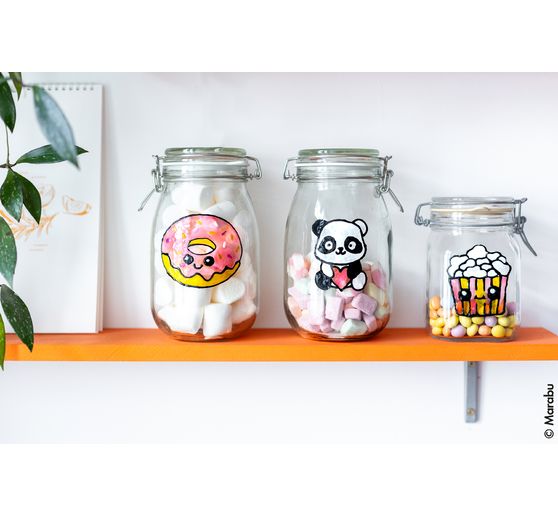 Window Color Marabu "Sweeties", 6 x 25 ml