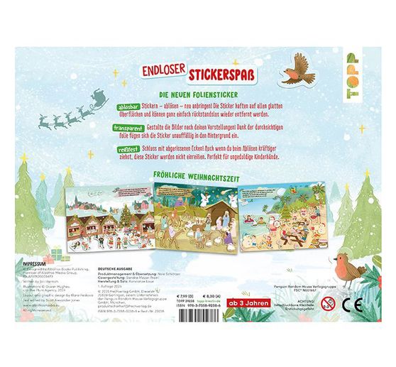 Libro "Stickern ohne Ende - Es weihnachtet sehr"