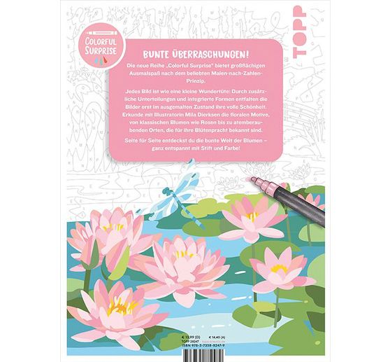 Libro "Colorful Surprise - Blumen"
