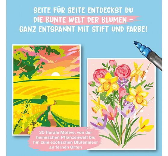 Libro "Colorful Surprise - Blumen"