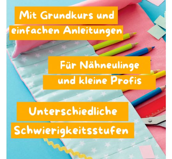 Libro "Kreativstart Kids N&auml;hen. Anleitungsbuch und Material"