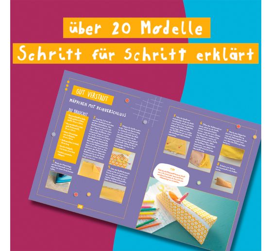 Libro "Kreativstart Kids N&auml;hen. Anleitungsbuch und Material"