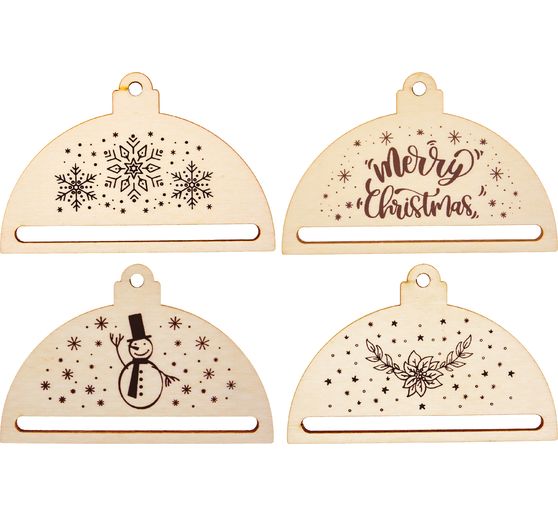 Sospensioni per macram&egrave; "Xmas"