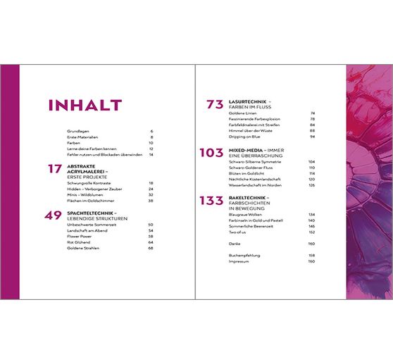 Libro "Abstrakte Acrylbilder - Schicht f&uuml;r Schicht"