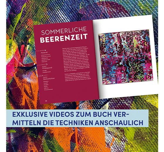 Libro "Abstrakte Acrylbilder - Schicht f&uuml;r Schicht"