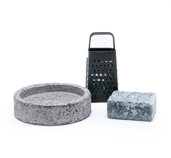 Mini grattugia per cubetti di cera profumata