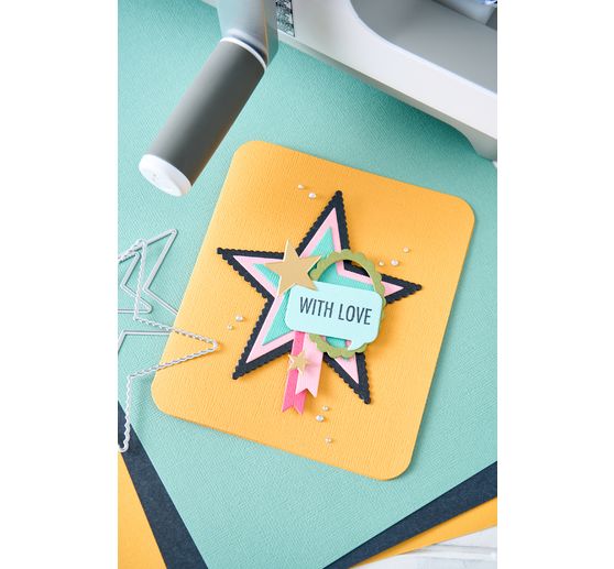 Sizzix Framelits Punching template "Stars"