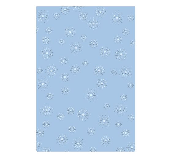 Modello di goffratura Sizzix A5 "Sparkle Stars by Tim Holtz"