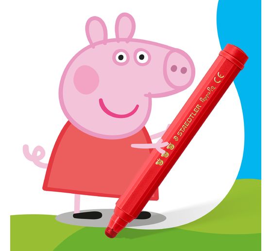 Noris junior fibre‑tip pens "Peppa Pig"