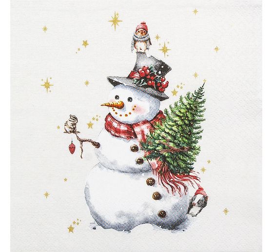 Tovagliolo "Cute Snowman"