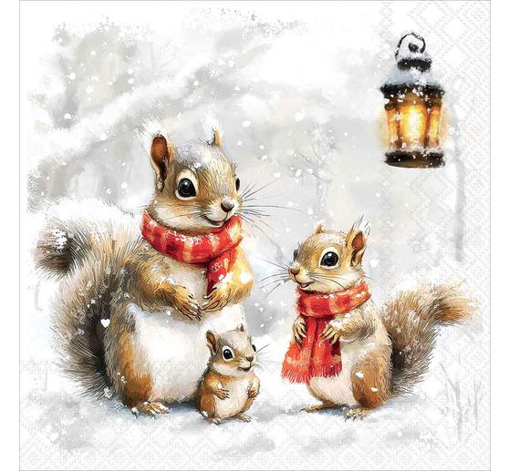 VBS Napkin set "Christmas Buddies"