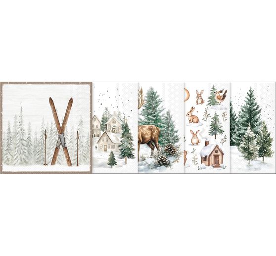 VBS Napkin set "Winter Season"