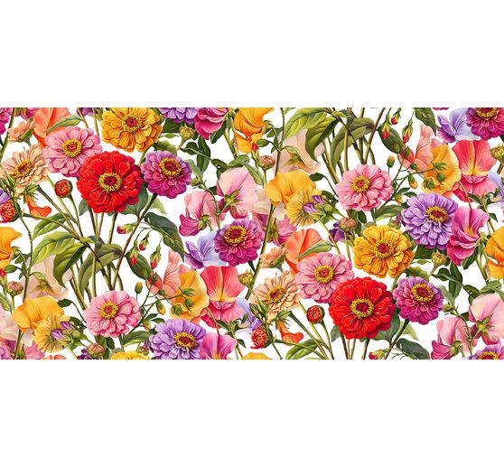 Cotton fabric "Cottage Garden"