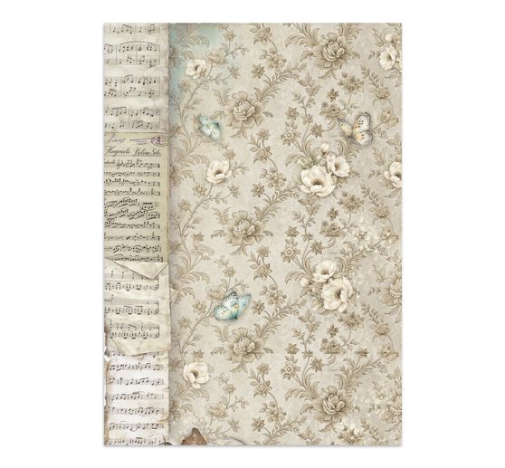 A5 Junk Journal Focus Points Stamperia "Symphony"