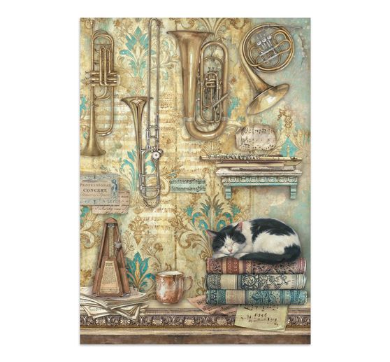 Junk Journal Book Stamperia "Symphony"