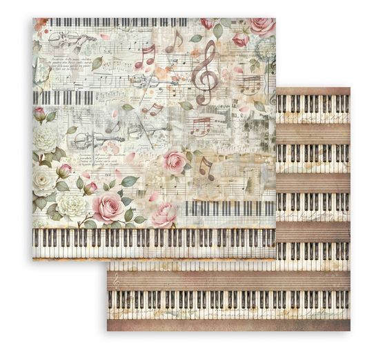 Blocco di scrapbook Stamperia "Symphony Backgrounds"