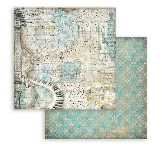 Blocco di scrapbook Stamperia "Symphony Backgrounds"