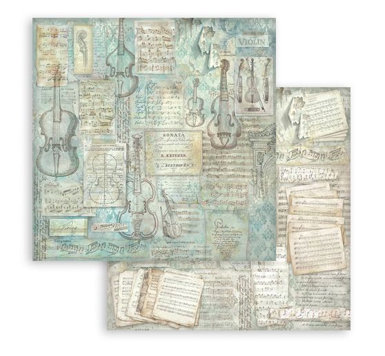 Blocco di scrapbook Stamperia "Symphony Backgrounds"