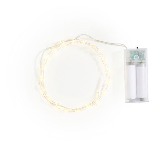 Stringa luminosa a micro-LED, con timer, 60 LED