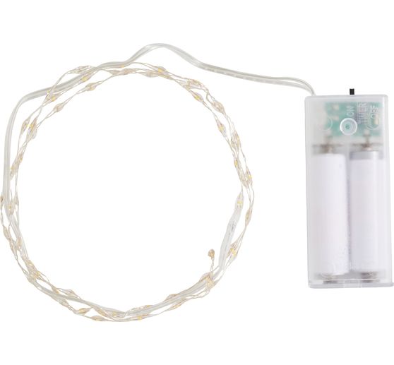 Stringa luminosa a micro-LED, con timer, 60 LED