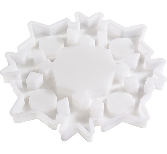 Stampo per colata in silicone VBS "Corona dell&rsquo;Avvento per candeline"